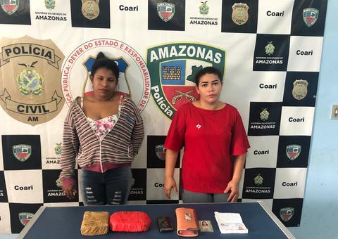 Polícia prende dupla com 2 kg de drogas em porto no Amazonas 