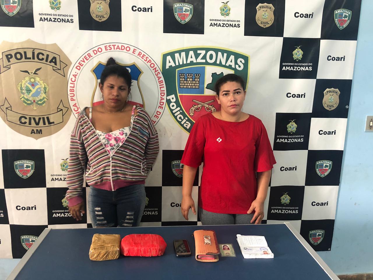 Polícia prende dupla com 2 kg de drogas em porto no Amazonas 