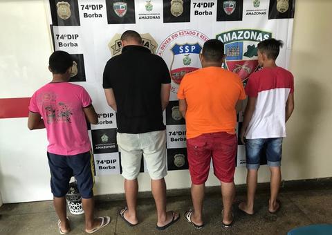 Trio é preso e adolescente é apreendido suspeitos estuprarem crianças no Amazonas