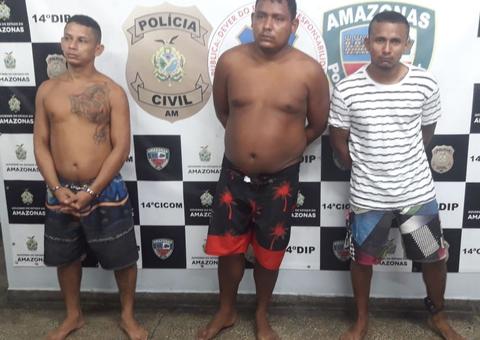 Suspeito de roubar pistola de PM é preso com comparsas em Manaus