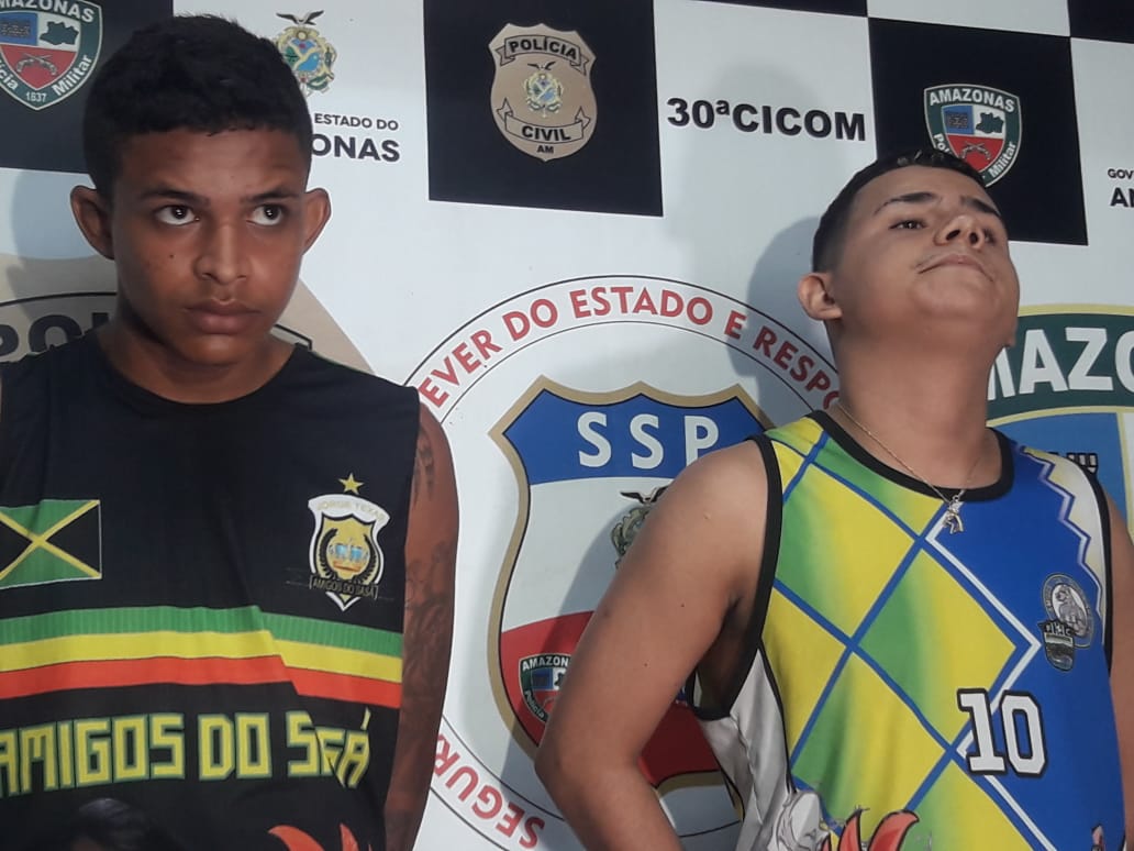 Suspeitos de fuzilar homem são presos após roubarem carro em Manaus 