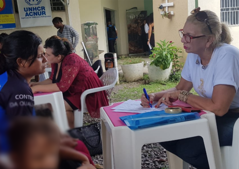 Ação sensibiliza venezuelanos sobre a prática do trabalho e mendicância de crianças e adolescentes