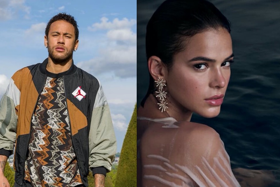 Neymar curte foto sobre Bruna Marquezine e pode querer reconciliação
