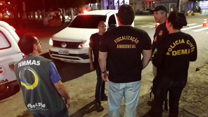 Operação de combate à poluição sonora autua quatro estabelecimentos em Manaus 