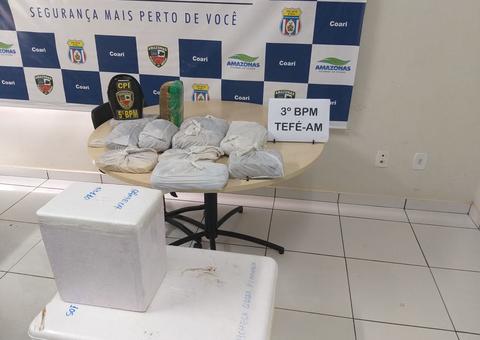 Mulher é presa suspeita de tentar enviar drogas de Coari para Manaus