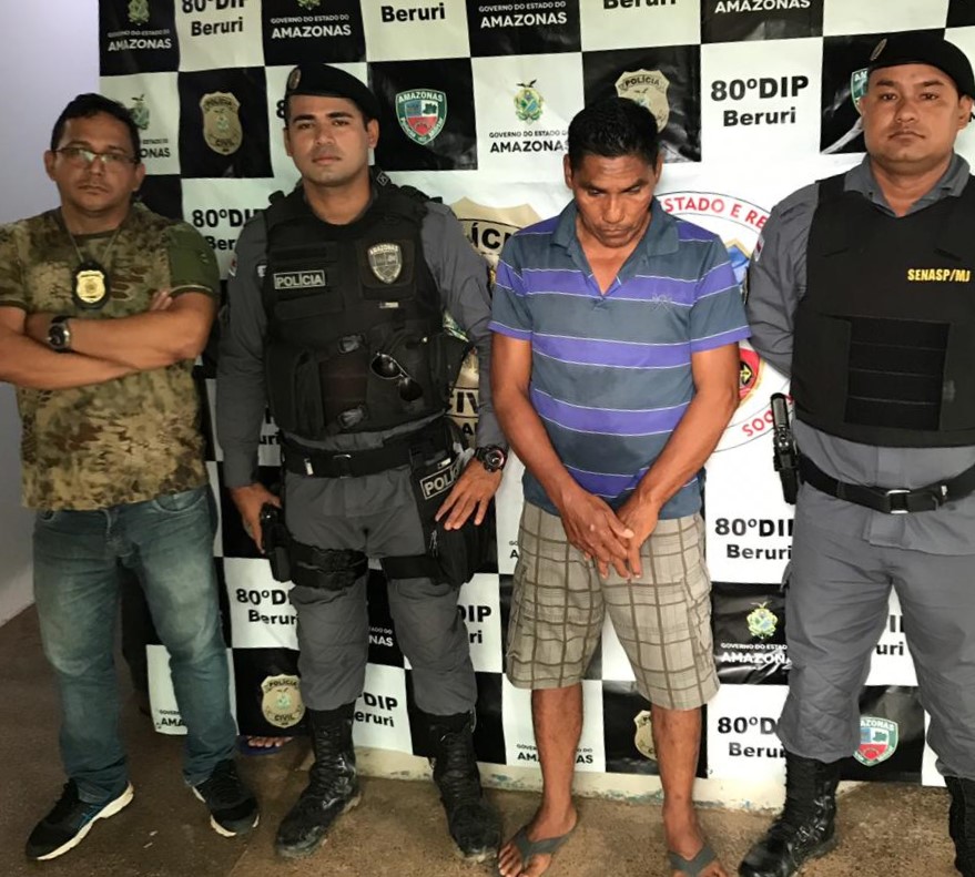 Polícia prende pedreiro suspeito de matar esposa com 18 facadas no Amazonas 