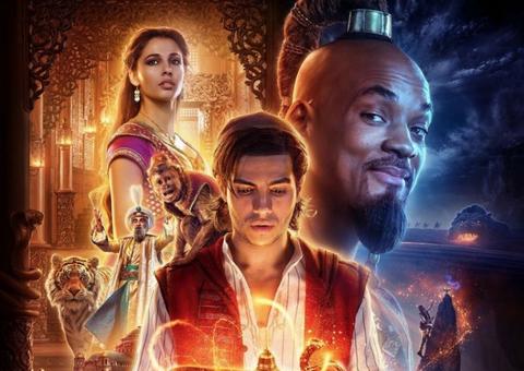 Clipe inédito de Aladdin revela primeiro pedido a Gênio da Lâmpada
