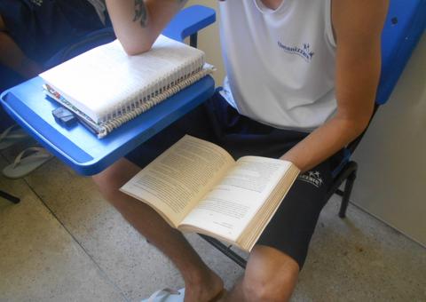 Presos do Compaj se preparam para o Enem 2019
