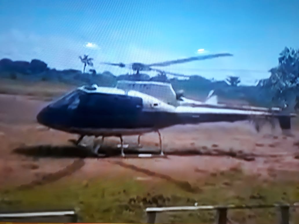 Helicóptero com três pessoas desaparece logo após decolar no Amazonas