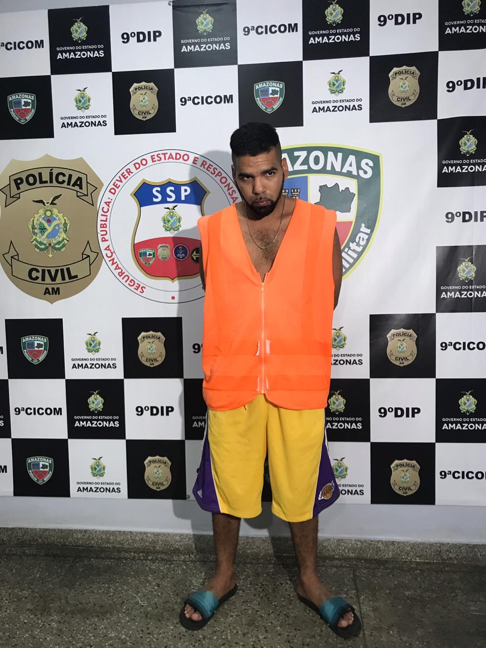 Homem condenado a 11 anos por tráfico de drogas é preso em Manaus 