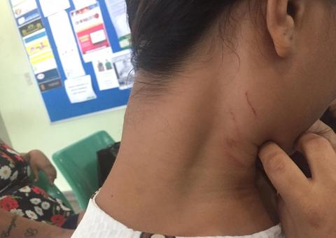 Grávida de 2 meses, mulher é agredida pelo marido na frente dos filhos em Manaus