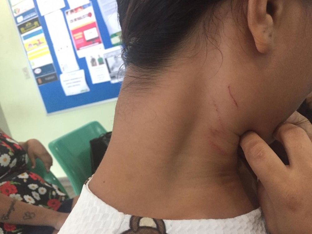 Grávida de 2 meses, mulher é agredida pelo marido na frente dos filhos em Manaus