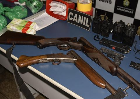 No Amazonas, cresce em 8,9% o número de armas apreendidas no primeiro trimestre de 2019  