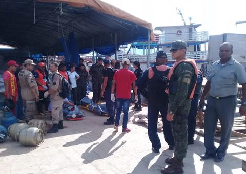 Inquérito vai investigar acidente em balsa que deixou dois mortos no Amazonas