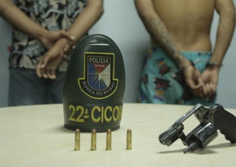 Suspeito de homicídio é preso enquanto 'desfilava' armado em rua de Manaus