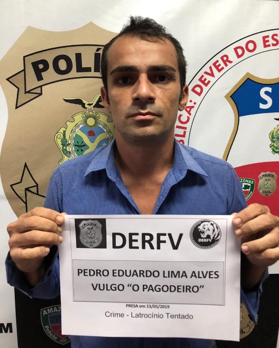 'Pagodeiro' é preso suspeito de participar de tentativa de homicídio em Manaus