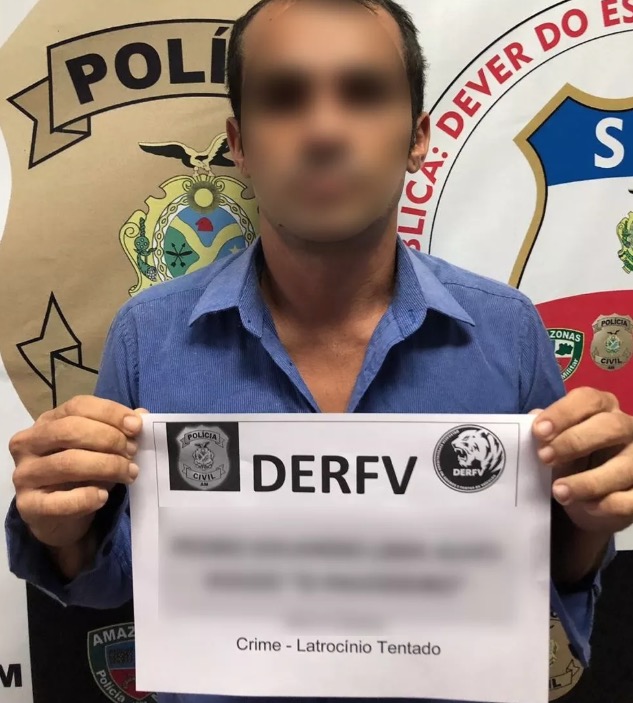 Em Manaus, suspeito de tentativa de latrocínio é preso na frente de fórum 