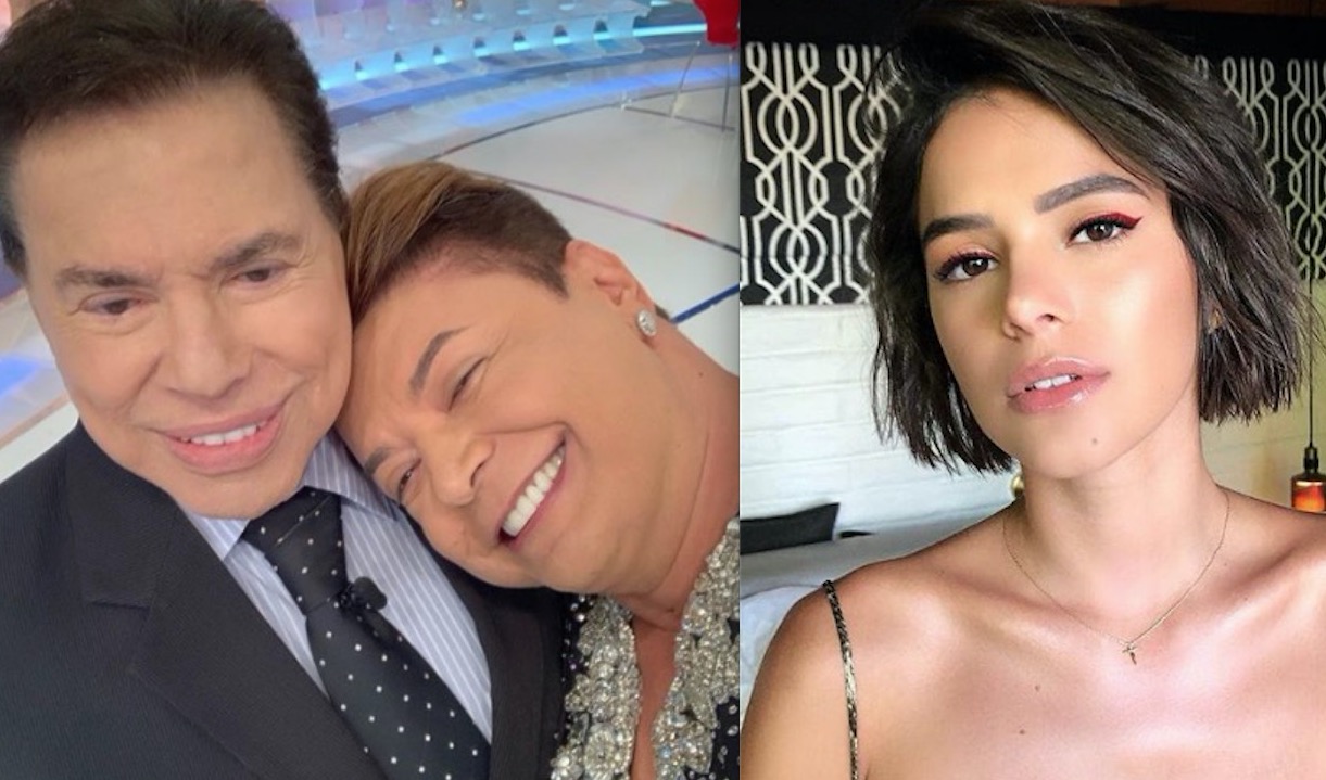  David Brazil fala sobre Bruna Marquezine para Silvio Santos: 'ranço'