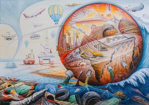 Casa das Artes recebe a exposição ‘Deriva – Ambiente Surreal’