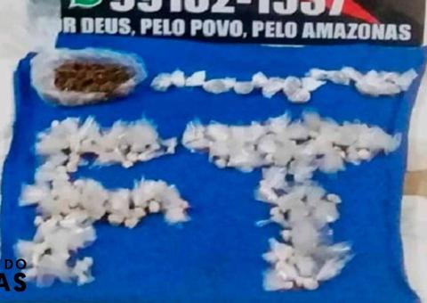 Adolescentes são detidos após tentativa de jogar drogas em unidade prisional no Amazonas 