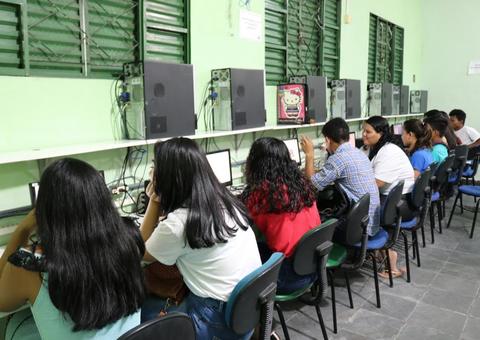 Inscrições em cursos gratuitos de informática serão abertas na próxima semana em Manaus 