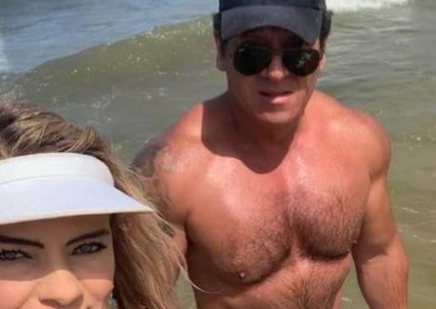 Esposa de ex-apresentador da Record revela tamanho de pênis do marido