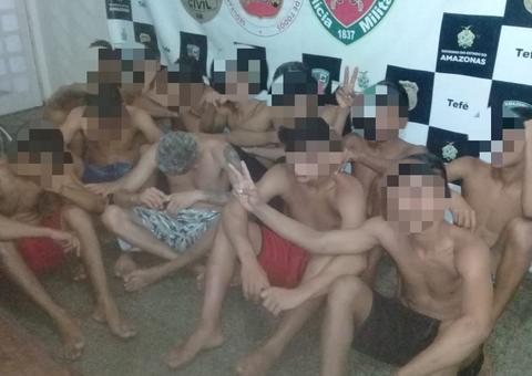 Polícia detém grupo suspeito de promover festa para corrupção de menores no Amazonas