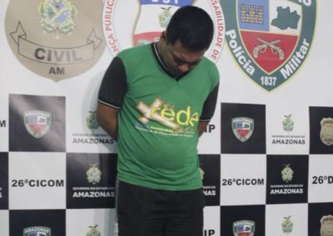 Suspeito de integrar organização criminosa de tráfico de drogas é preso em Manaus 
