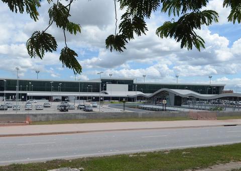 Auditores fiscais realizam manifesto contra MP da ‘Mordaça’ no Aeroporto de Manaus 