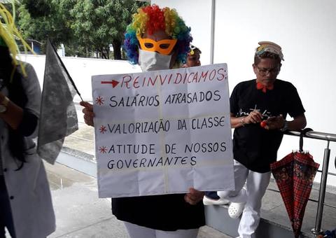 Susam responde a protesto de enfermeiros e diz que dívida está quase quitada