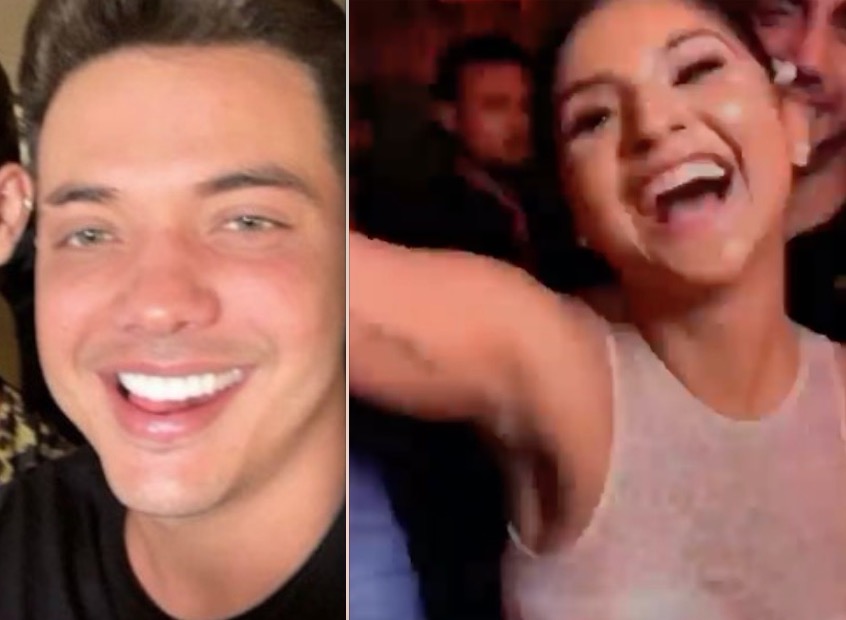 Mileide chega em casamento de Carlinhos Maia na hora de show de Wesley Safadão