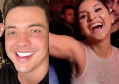 Mileide chega em casamento de Carlinhos Maia na hora de show de Wesley Safadão