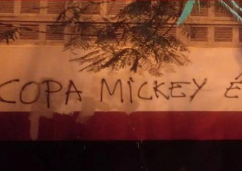 'Do jeito que foi escrito, Mickey todo certinho, não foi a torcida’, diz diretor do Flamengo
