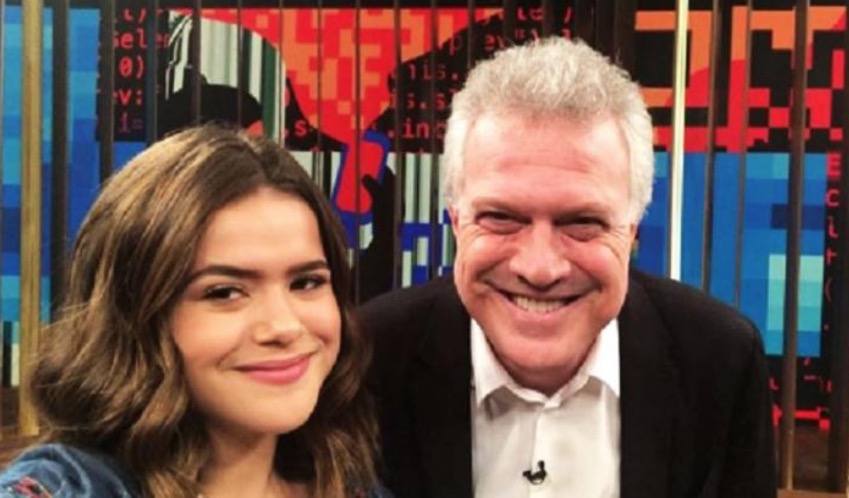 Após reclamação de Maisa, Globo libera Pedro Bial para entrevista