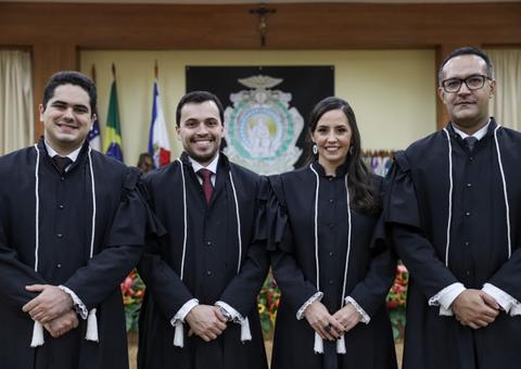 TJAM empossa quatro novos juízes para reforçar atuação no Amazonas 