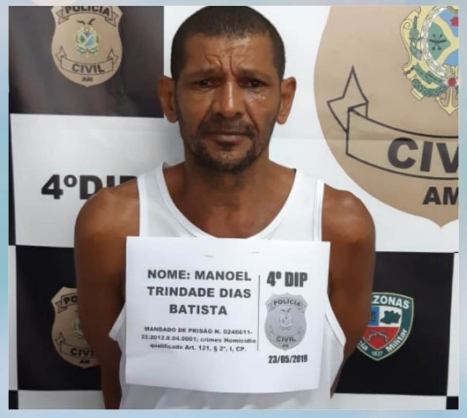 Homem condenado por matar mulher que não queria ser sua amante é preso em Manaus 
