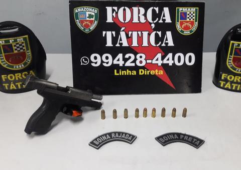 Após invadir contramão durante fuga homem é preso com pistola da polícia do Pará