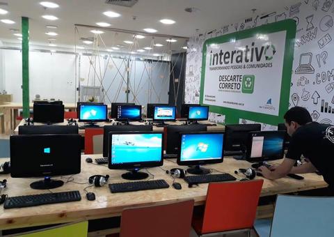 Shopping em Manaus cria espaço interativo para receber lixo eletrônico