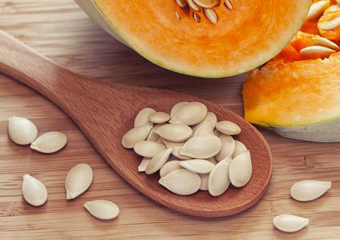 Vitamina E e antioxidantes nas sementes de abóbora