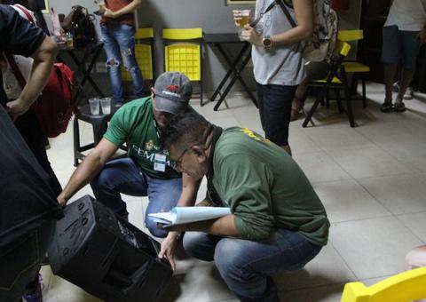 Fiscalização vai à praça do Eldorado e multa bar em R$ 25 mil   