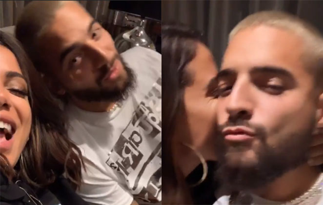 Para imprensa argentina, Anitta fala sobre ficada com Maluma: 'foi gostoso'