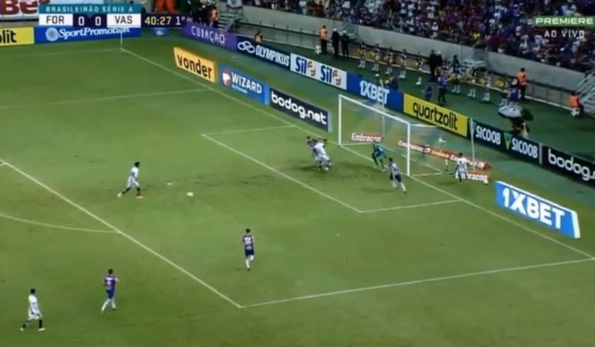 Vasco cede empate ao Fortaleza e continua na lanterna do Brasileirão