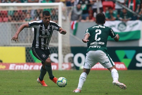 Botafogo anuncia que vai pedir anulação do jogo contra o Palmeiras