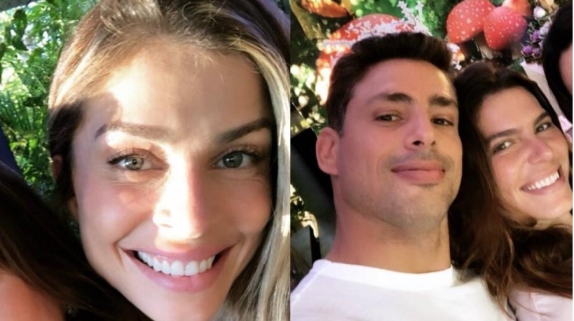 Grazi Massafera e Cauã Reymond se unem em aniversário da filha