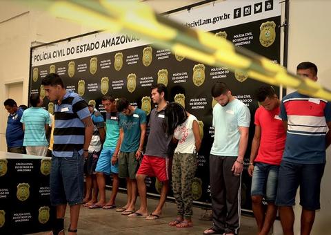 Mais de 20 pessoas são presas no Amazonas durante a operação 'Cronos 2'