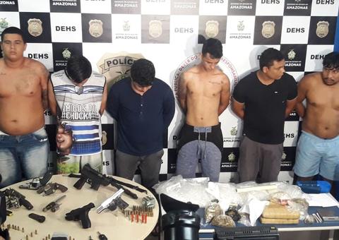 Suspeito de ordenar 20 mortes, braço direito da FDN e comparsas são presos em Manaus