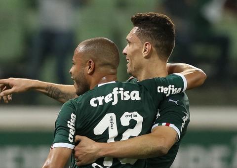 Sem sustos, Palmeiras faz 2 a 0 e avança às quartas de final da Copa do Brasil
