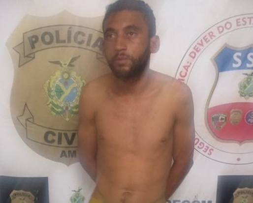 Detento do semiaberto é preso suspeito de agredir mãe e irmã em Manaus