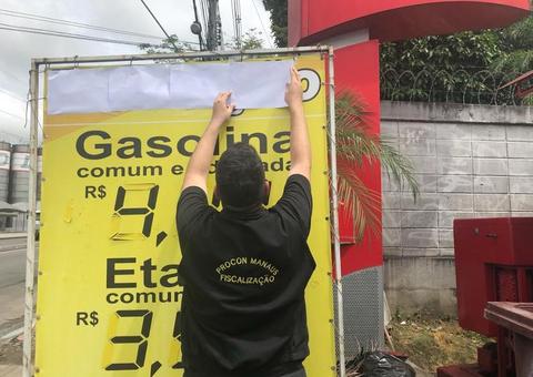 Postos são fiscalizados após aumento suspeito no preço de combustíveis em Manaus