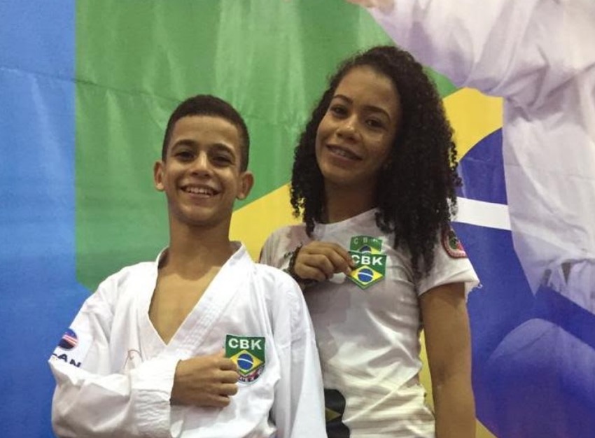 Irmãos amazonenses representarão o Brasil no Pan-Americano de Karatê